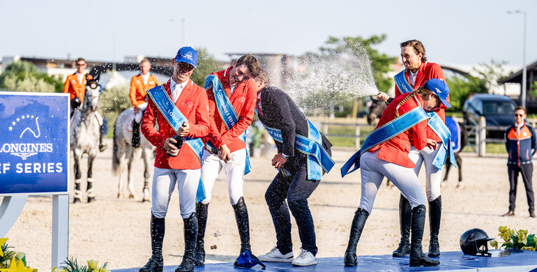 Perfect performance sees Switzerland scoop the win in the CSIO3* Longines EEF Series qualifier in Samorin