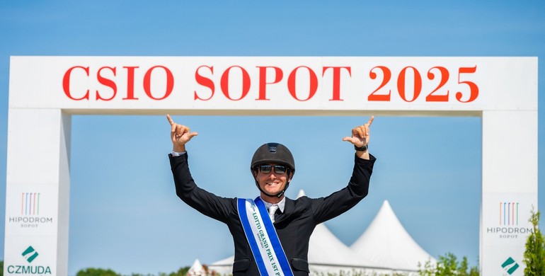 Giacomo Bassi and Cape Cod best in the CSIO4* 1.60m Grand Prix Lotto Cup, under the patronage of Wirtualna Polska, in Sopot