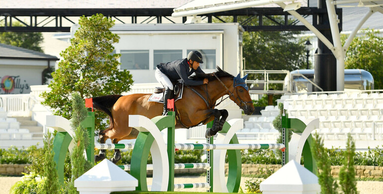 Ireland’s Robert Blanchette and Carnlea Premier Balou top the $32,000 CSI3* Dover Saddlery Grand Prix qualifier at WEC Ocala