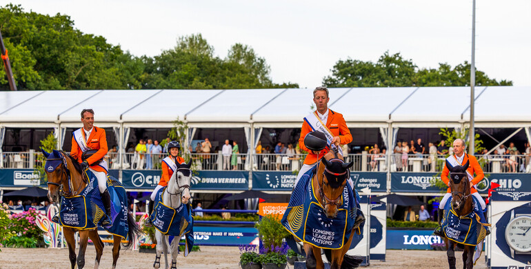 Returning to Rotterdam: The Dutch Longines League of Nations™ victory in images