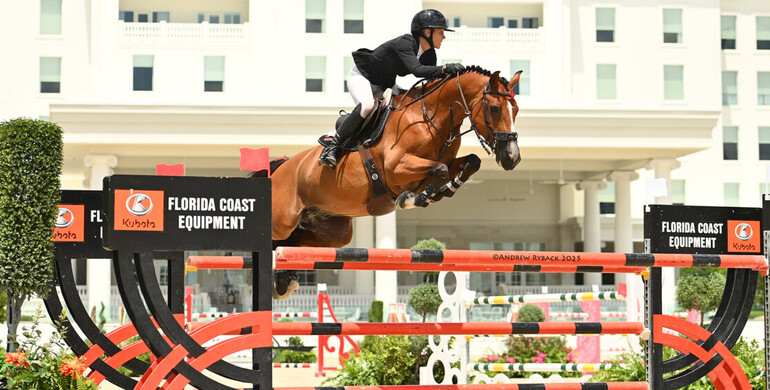 Lauren Balcomb and Verdini d’Houtveld Z make triumphant return in CSI4* 1.50m $63,000 Florida Coast Equipment Grand Prix qualifier