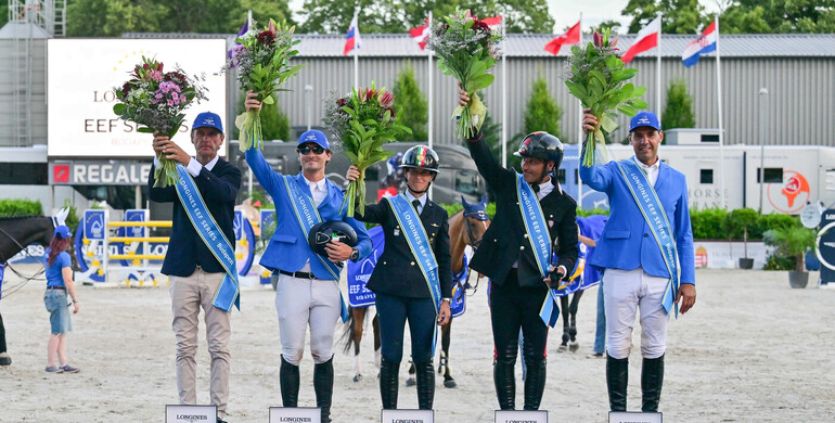 Team Italy wins the second Longines EEF Series semi-final in Budapest