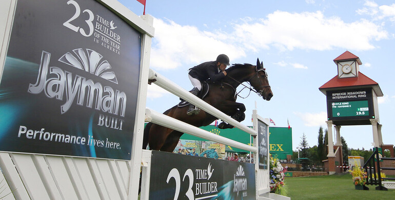 First and third for Kyle King in the CSI5* 1.55m Jayman BUILT Cup at Spruce Meadows ‘North American’ 2025