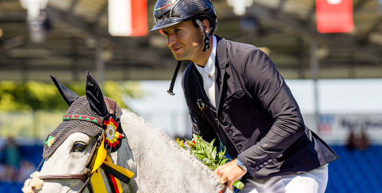 Rodrigo Giesteira Almeida and Karonia.L top Friday morning's CSIO5* 1.45m VBR-Prize at CHIO Aachen 2025