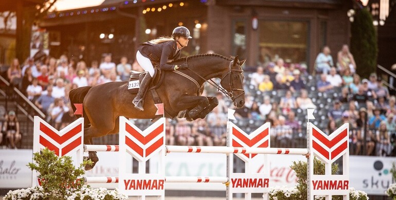 Kristen VanderVeen and Bull Run’s Jireh notch CSI3* $120,000 Fabbri Boots Grand Prix win