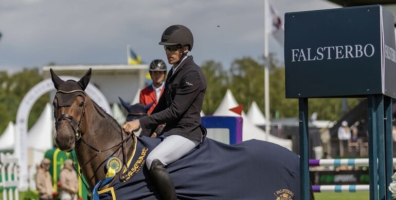 Henrik von Eckermann and Steely Dan win the first Rolex Grand Prix qualifier in Falsterbo