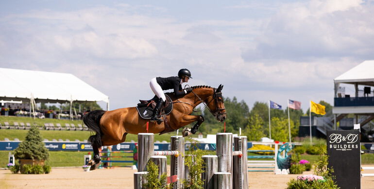 Erynn Ballard leads the way in MacAllister CSI3* Welcome Stake at Great Lakes Equestrian Festival