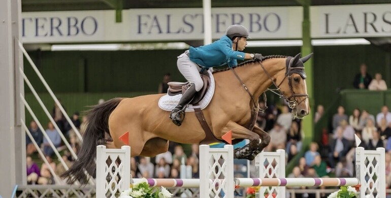 Abdel Saïd and Zasou Vom Claashof win the second qualifier for the Rolex Grand Prix presented by Agria in Falsterbo