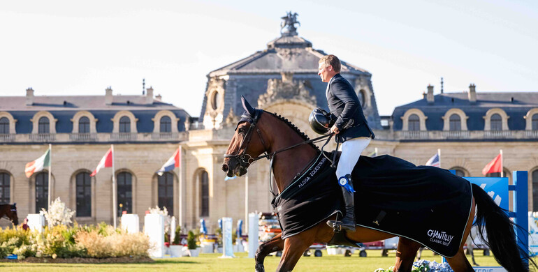 Guillaume Batillat and Qapella di Lini win the CSI4* 1.45m Grand Prix de la Laiterie de Montaigu in Chantilly