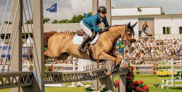 Abdel Saïd and Arpege du Ru win the Falsterbo Derby