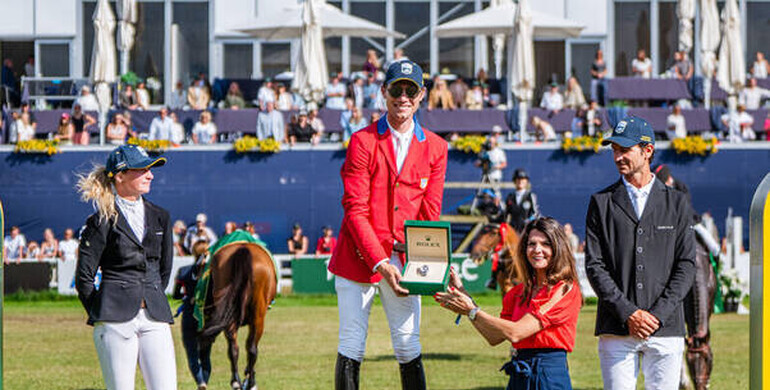 Karl Cook and Caracole de La Roque triumph in Falsterbo’s Rolex Grand Prix presented by Agria