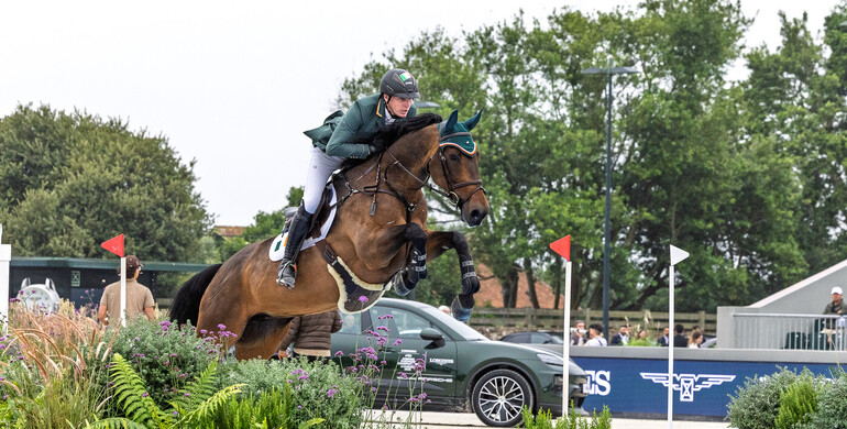 Overnight leader Daniel Coyle withdraws from the Longines FEI Jumping European Championship 2025