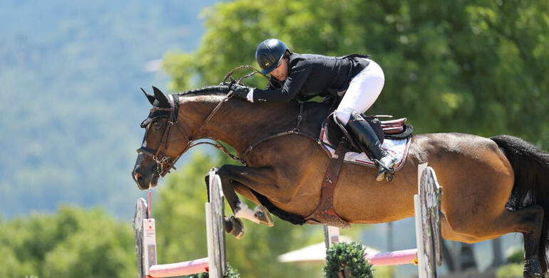 Karrie Rufer takes the win in Woodside with Stern dei Folletti in $80,000 1.45m Grand Prix CSI2*, presented by Horseflight