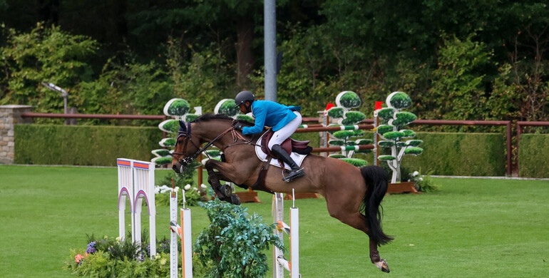 Bassem Mohammed and F One USA win the CSI4* 1.50m in Valkenswaard