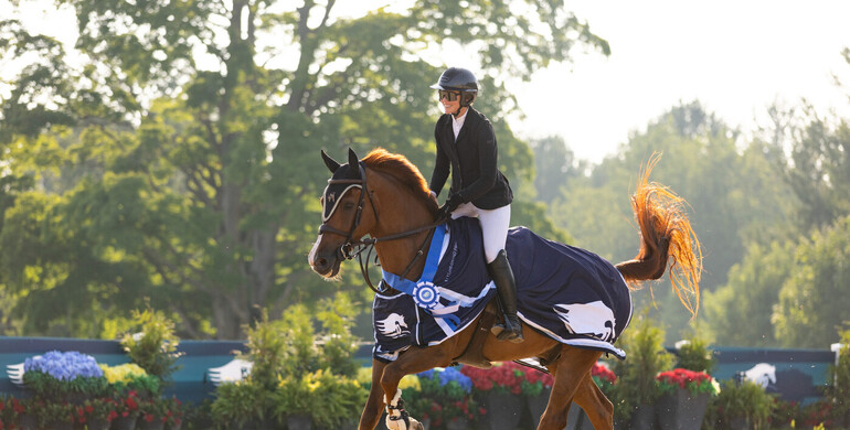Callie Schott back in winning form during Traverse City CSIO3*