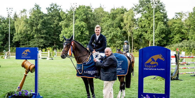 Ansgar Holtgers Jr. and Kantibes close day one with victory at Longines Tops International Arena