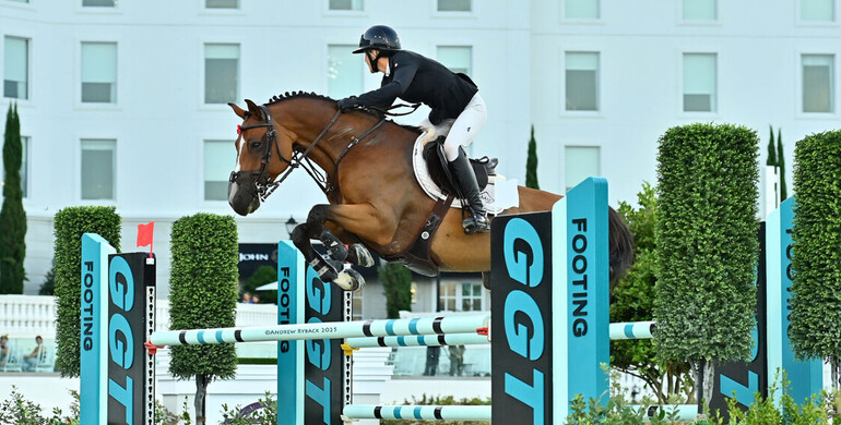 Lauren Balcomb and Verdini d’Houtveld Z prove unbeatable in $65,000 CSI2* GGT Footing Grand Prix at World Equestrian Center Ocala