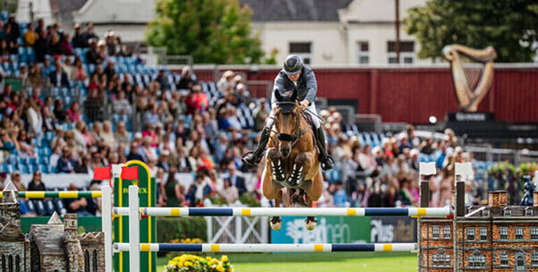 Jordan Coyle and Chaccolino best in CSIO5* 1.60m Cashel Palace Hotel Stakes in Dublin
