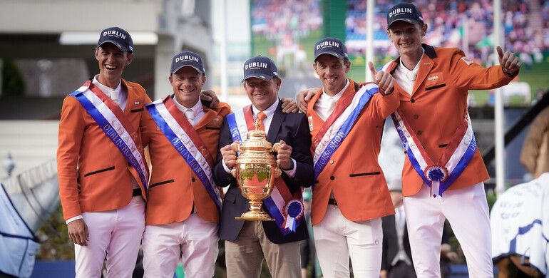 Dutch delight in Dublin as the CSIO5* 1.60m Nations Cup of Ireland goes to the Netherlands