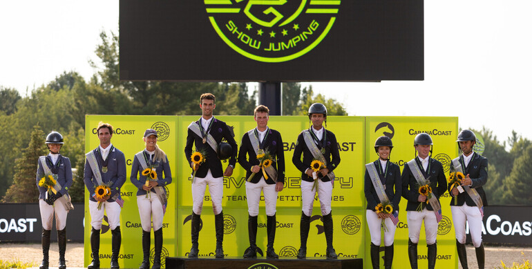 Team Helios storms ahead in opening Major League show jumping team competition