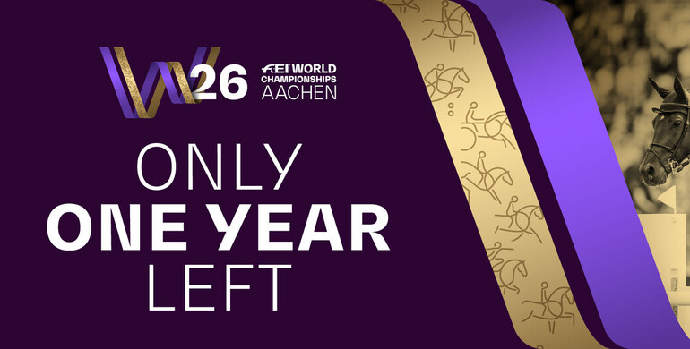 Kick off in one year: World-class sport and royal splendor at the FEI World Championships Aachen 2026