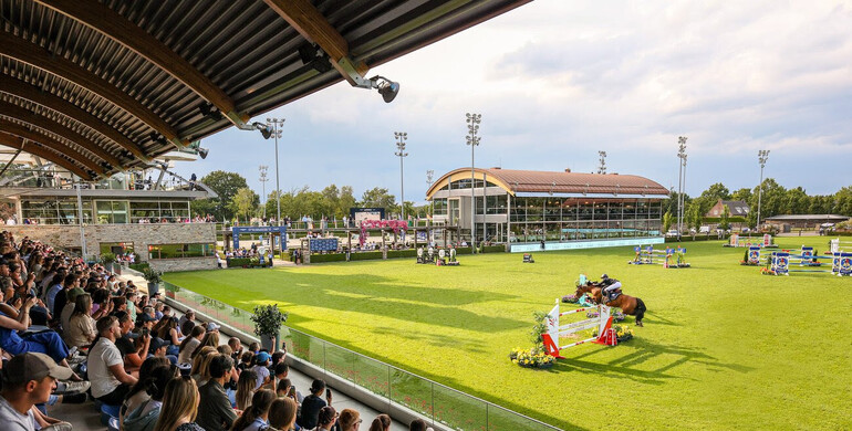 The riders for CSI5* Longines Global Champions Tour of Valkenswaard