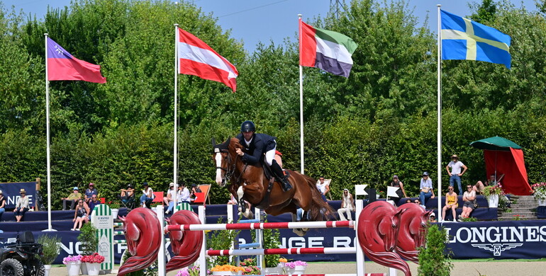 Julien Anquetin and Fiona des Ibis top the CSI4* 1.50m Prix Agence Fences at Longines Deauville Classic 2025