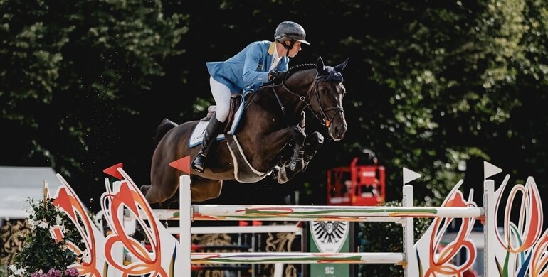 Christian Ahlmann and Querido VG top CSI4* 1.55m Marktkauf-Cup in Münster