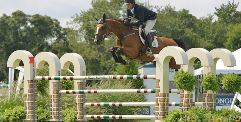 Lorcan Gallagher kicks off the Hampton Classic with a win