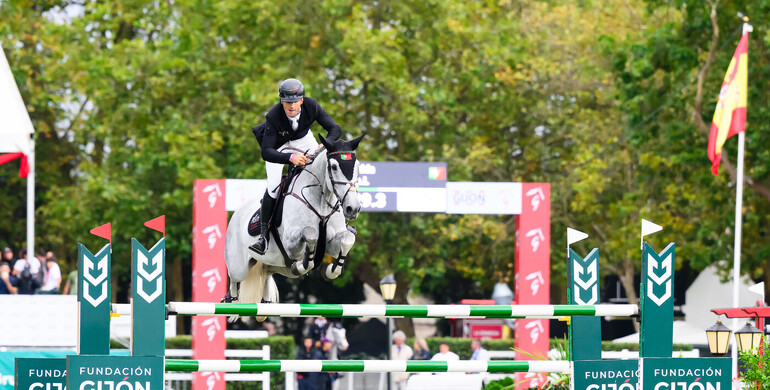 Rodrigo Giesteira Almeida and Karonia.L top Friday’s CSI4* 1.55m Fundacion Gijon Rural Trophy in Gijon