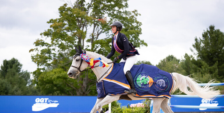 Hunter Holloway and Pepita Con Spita keep climbing in GGT Footing CSI3* Welcome at Traverse City