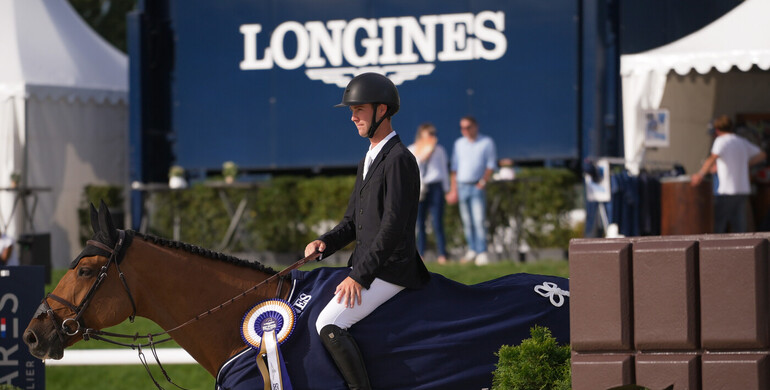 Not flawless, yet victorious – Gilles Thomas and Lavanoche T&L Z win Saturday’s CSIO4* 1.50m Prize of Longines presented by Canton de Vaud