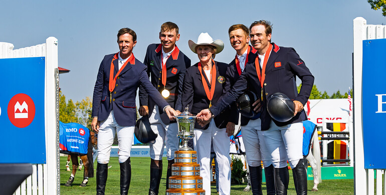 “The spirit of this team is second to none” – Di Lampard’s squad ends a 29-year drought in the BMO Nations Cup on British Day at Spruce Meadows