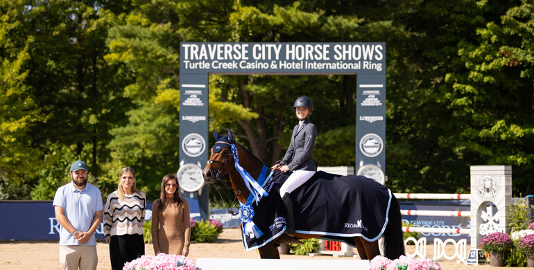 Lillie Keenan leads off at Longines FEI Jumping World Cup™ – Traverse City