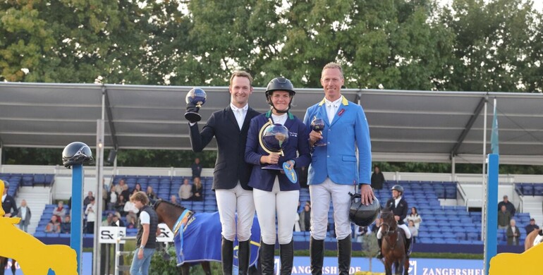 Marriet Smit-Hoekstra and For Chacco TN excel in FEI Zangersheide Sires of the World in Lanaken