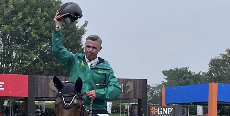 Rodrigo Lambre and Take-Off Diara PS deliver the only double clear to win the CSI5* 1.60m Grand Prix in Coapexpan