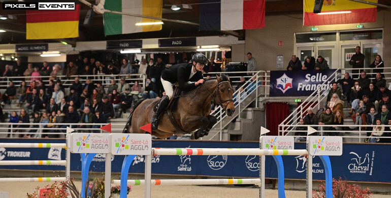 Dylan Levallois and Brasilia de l’Abbaye continue the French winning streak in Saint-Lô