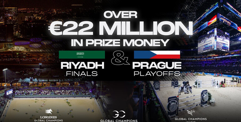 Over €22 million prize purse set for final two Longines Global Champions Tour and GCL 2025 events