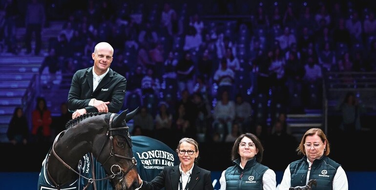 Willem Greve and Candy Luck Z victorious in Friday’s CSI5*-W 1.50m Prix Groupama at Longines Equita Lyon 2025