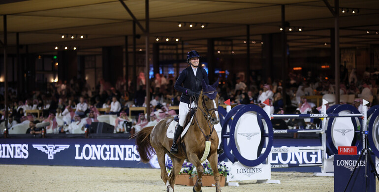 Jana Wargers and Dorette OLD win the Longines Global Champions Tour Grand Prix of Riyadh