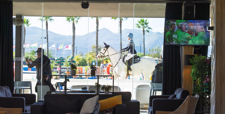 Postcard from the Mediterranean Equestrian Tour in Oliva, Spain
