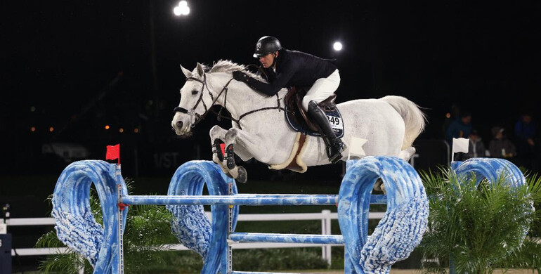 Gregory Wathelet and Argentina de la Marchette unbeatable in the $100,000 CSI5*-W 1.50m Welcome at Santa Anita