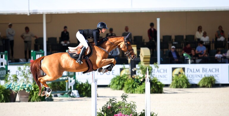 Mallevaey masters the $117,000 Holiday & Horses CSI4* 1.50m qualifier at Wellington International