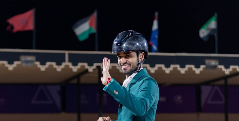 Home win for Khaled Almobty and Diana du Plevau in the CSI4*-W 1.55m FEI Jumping World Cup at Jump Saudi 2025