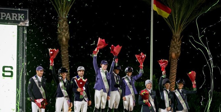 DIHP Roadrunners get a win for the home team in $200,000 MLSJ CSI5* Team Competition