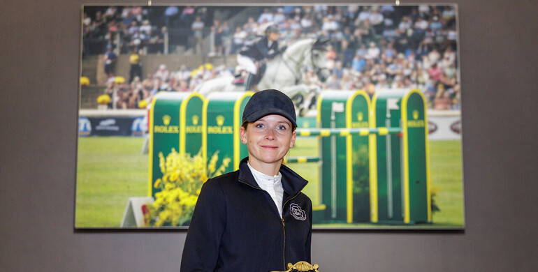 Sophie Hinners awarded as most successful Nations Cup rider of the 2025-season