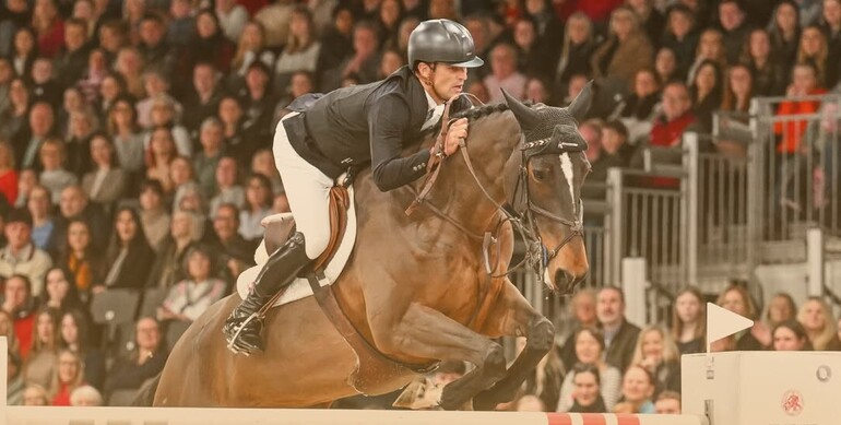 Victory for Victor Bettendorf and Encore Toi du Linon in the CSI5*-W 1.55m Champagne Taittinger Speed Stakes in London