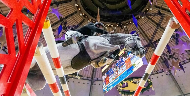 Vogel flies to the win with Cloudio in the CSI4* 1.55m Grand Prix of Hessen presented by Deutsche Vermögensberatung AG in Frankfurt