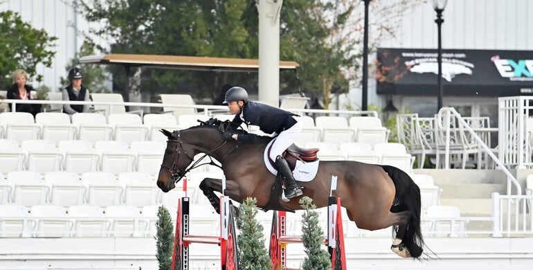 Kent Farrington continues winning form in the $62,500 Florida Coast Equipment Grand Prix qualifier CSI3* aboard Orafina