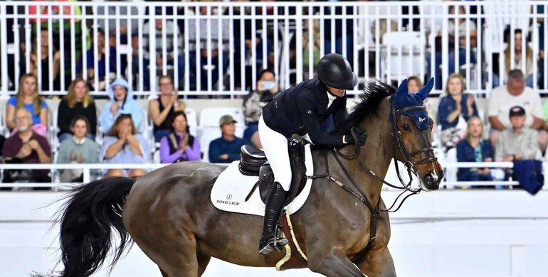 Carlee McCutcheon scores first three-star win aboard Aralyn Blue in $120,000 Florida Coast Equipment Grand Prix CSI3*